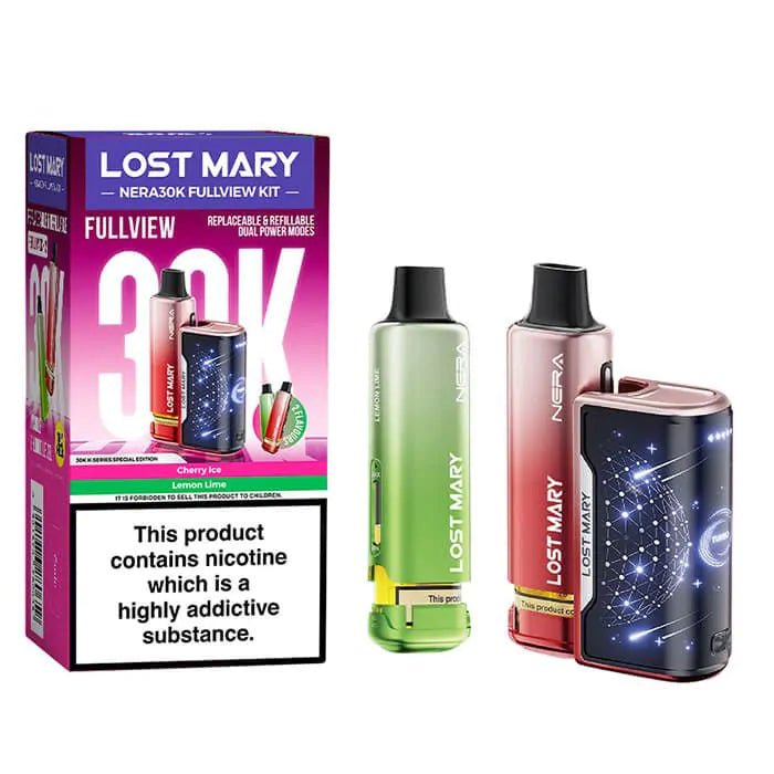 Lost Mary Nera 30K Full View Prefilled Pod Kit - Special Edition-Planet Puff