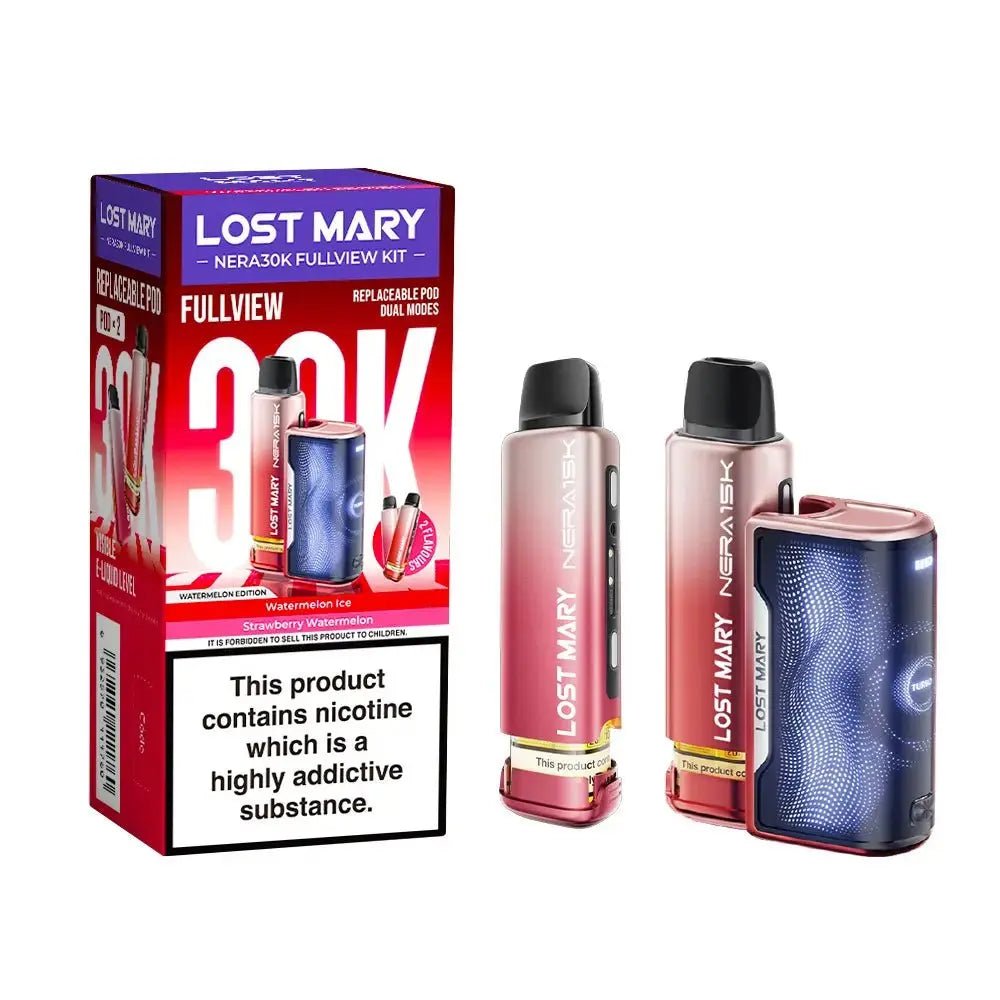 Lost Mary Nera 30K Full View Prefilled Pod Kit - Watermelon Edition-Planet Puff