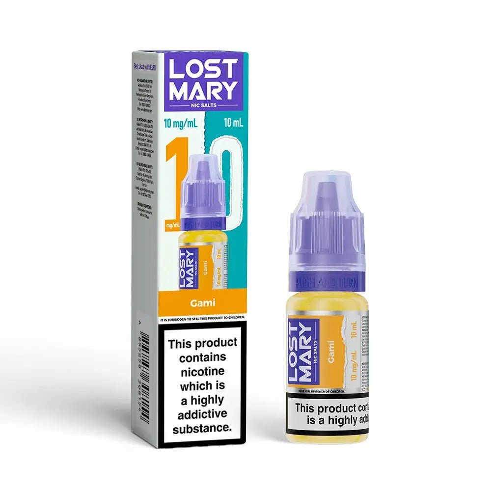 Lost Mary Nic Salt 10ml | Lost Mary Vape Juice - Gami-Planet Puff