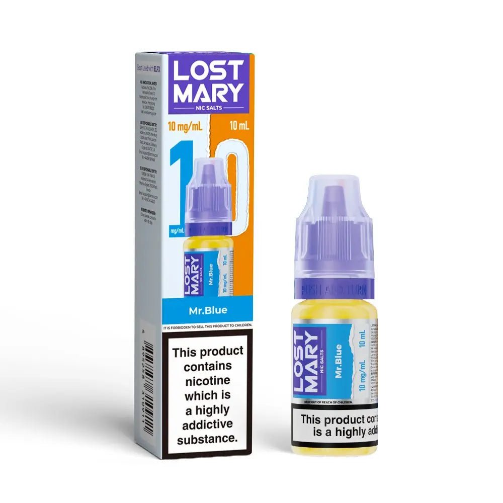 Lost Mary Nic Salt 10ml | Lost Mary Vape Juice - Mr Blue-Planet Puff