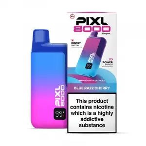 PIXL 8000 Prefilled Vape Kit - 8000 Puffs - Blue Razz Cherry-Planet Puff