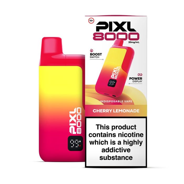 PIXL 8000 Prefilled Vape Kit - 8000 Puffs - Cherry Lemonade-Planet Puff