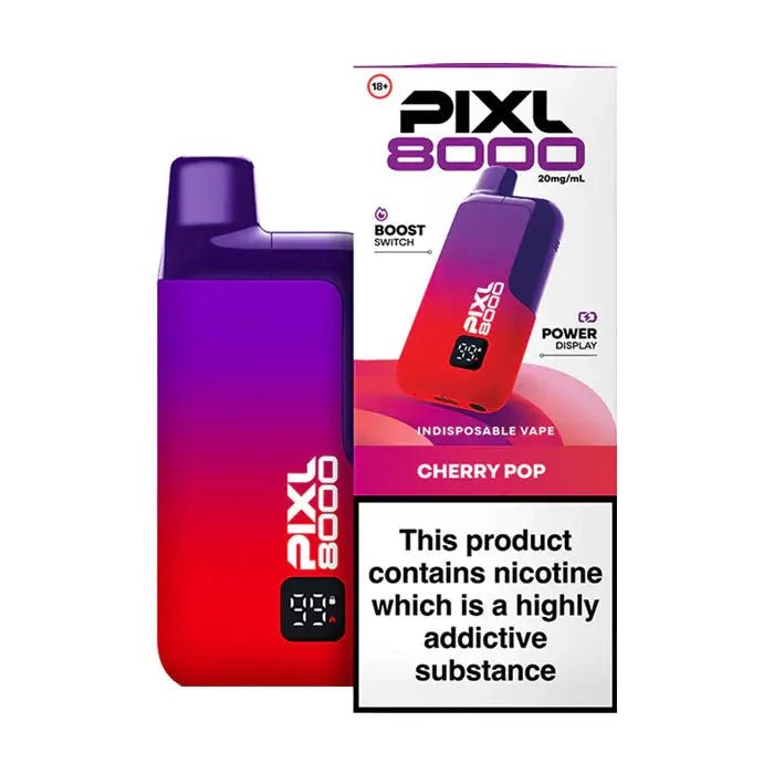 PIXL 8000 Prefilled Vape Kit - 8000 Puffs - Cherry Pop-Planet Puff