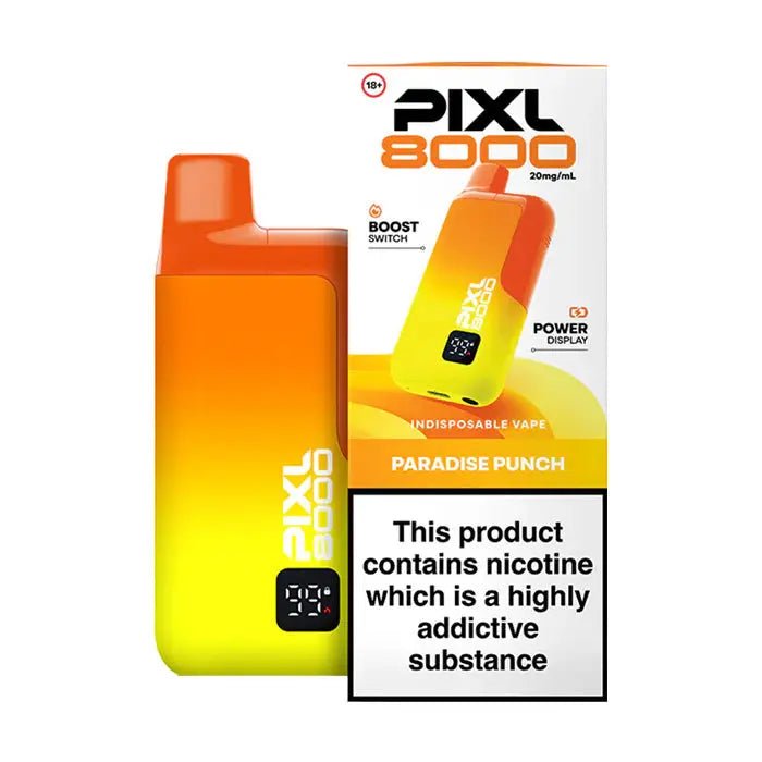 PIXL 8000 Prefilled Vape Kit - 8000 Puffs - Paradise Punch-Planet Puff