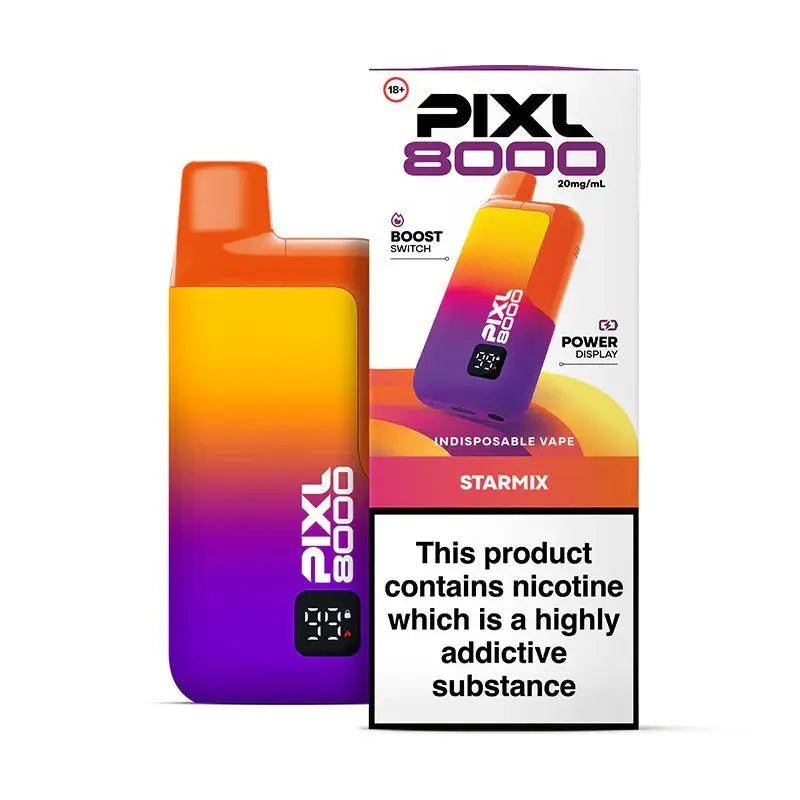 PIXL 8000 Prefilled Vape Kit - 8000 Puffs - Starmix-Planet Puff