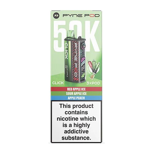 Pyne Pod 50K Click Prefilled Pod Kit -Apple Edition-Planet Puff