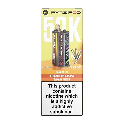 Pyne Pod 50K Click Prefilled Pod Kit -Banana Edition-Planet Puff