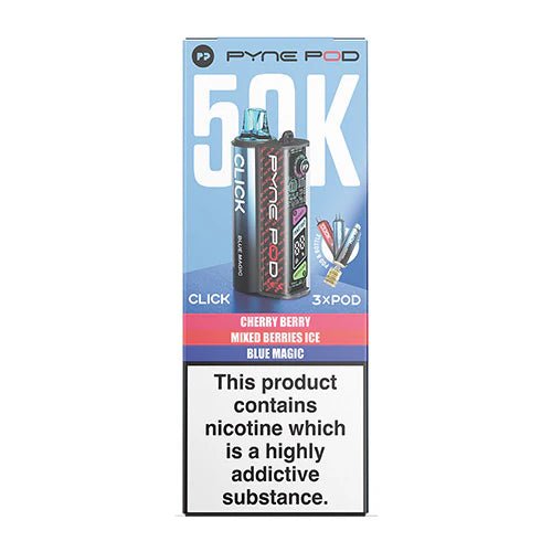 Pyne Pod 50K Click Prefilled Pod Kit -Berry Edition-Planet Puff