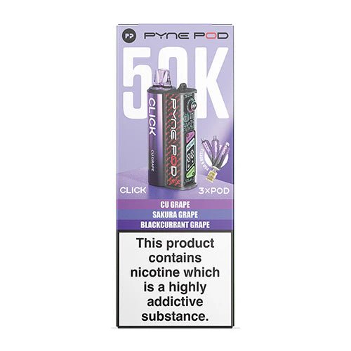 Pyne Pod 50K Click Prefilled Pod Kit -Grape Edition-Planet Puff