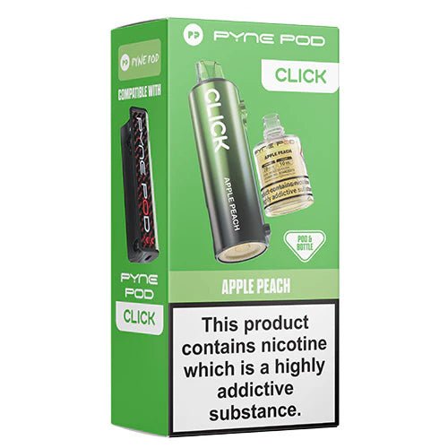 Pyne Pod Click Refill Pods + Refill Container -Apple Peach-Planet Puff