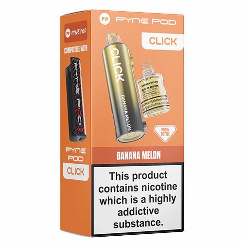 Pyne Pod Click Refill Pods + Refill Container -Banana Melon-Planet Puff