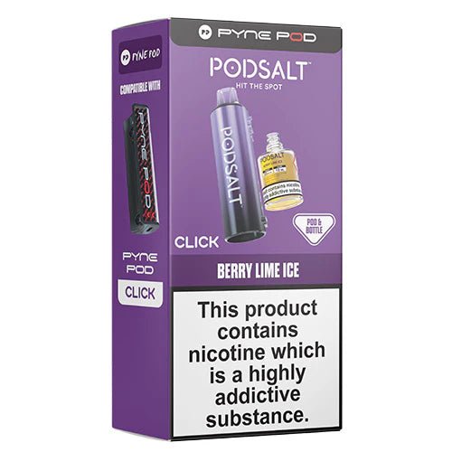 Pyne Pod Click Refill Pods + Refill Container -Berry Lime Ice-Planet Puff
