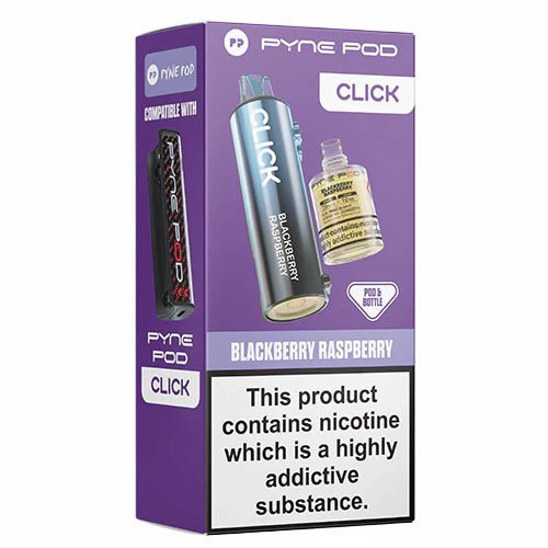 Pyne Pod Click Refill Pods + Refill Container -Blackberry Raspberry-Planet Puff
