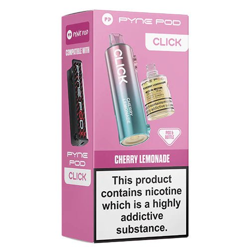 Pyne Pod Click Refill Pods + Refill Container -Cherry Lemonade-Planet Puff