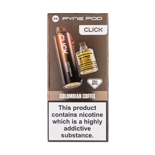 Pyne Pod Click Refill Pods + Refill Container -Colombian Coffee-Planet Puff