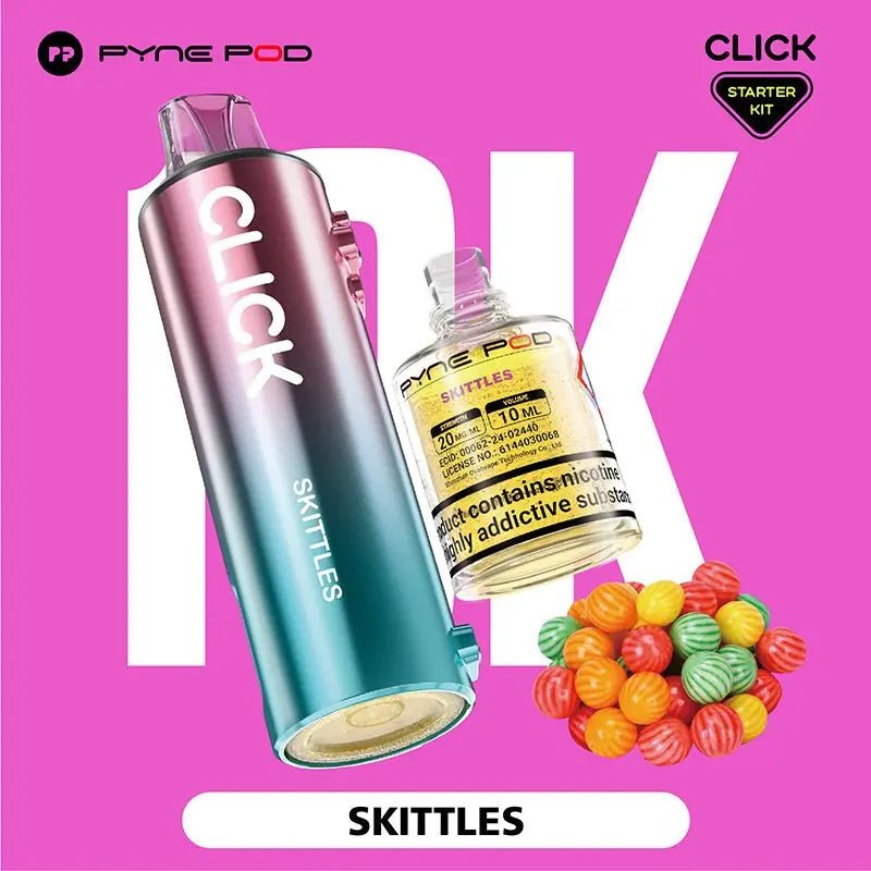 Pyne Pod Click Refill Pods + Refill Container -Rainbow-Planet Puff