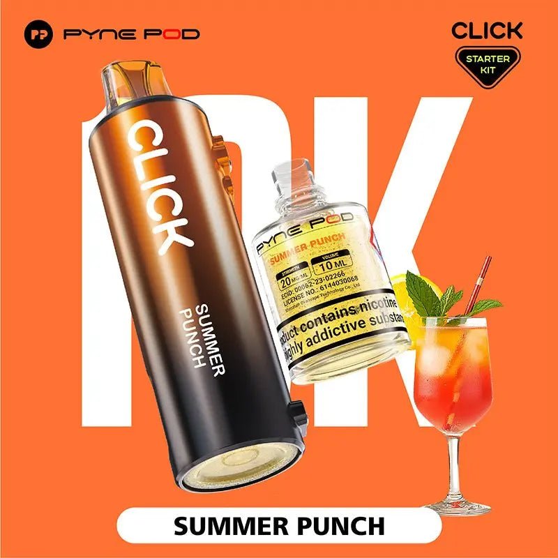 Pyne Pod Click Refill Pods + Refill Container -Summer Punch-Planet Puff