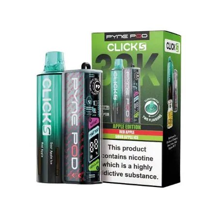Pyne Pod Click S 30K Prefilled Pod Kit - Apple Edition-Planet Puff