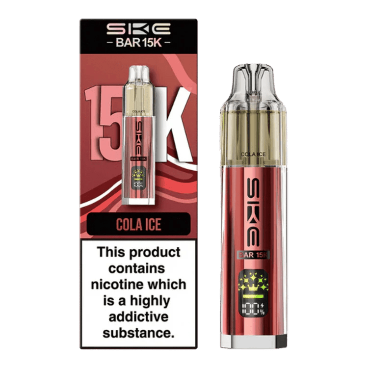SKE Crystal Bar 15K Prefilled Vape Kit | Crystal Vape - Cola Ice-Planet Puff