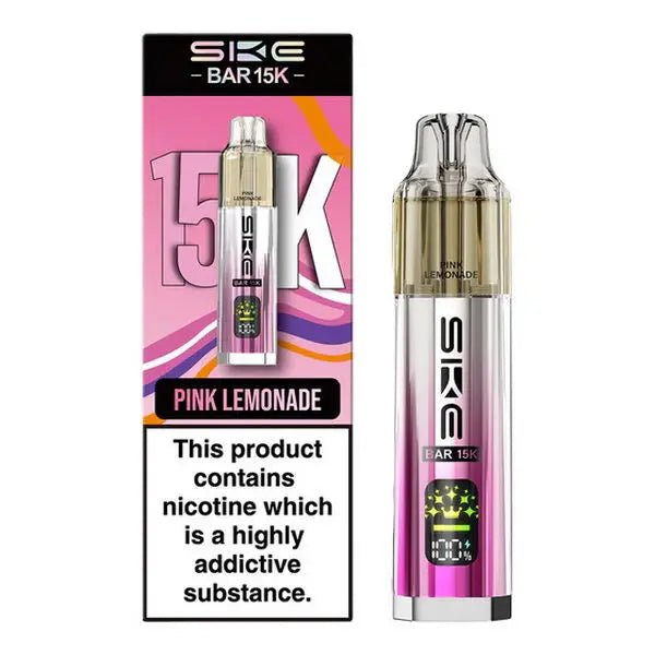 SKE Crystal Bar 15K Prefilled Vape Kit | Crystal Vape - Pink Lemonade-Planet Puff