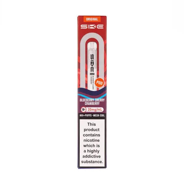 SKE Bar 600 Refill Pods | Crystal Vapes - Blueberry Cherry Cranberry-Planet Puff