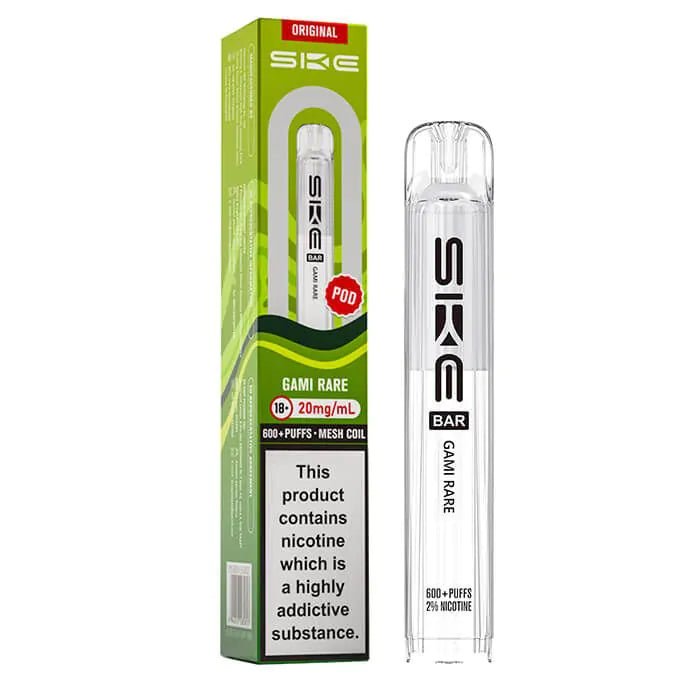 SKE Bar 600 Refill Pods | Crystal Vapes - Gami Rare-Planet Puff