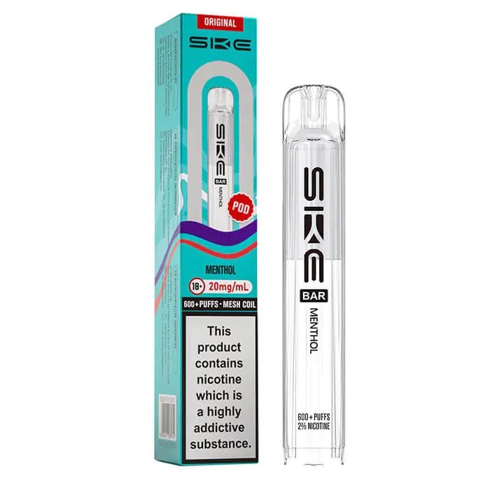 SKE Bar 600 Refill Pods | Crystal Vapes - Menthol-Planet Puff