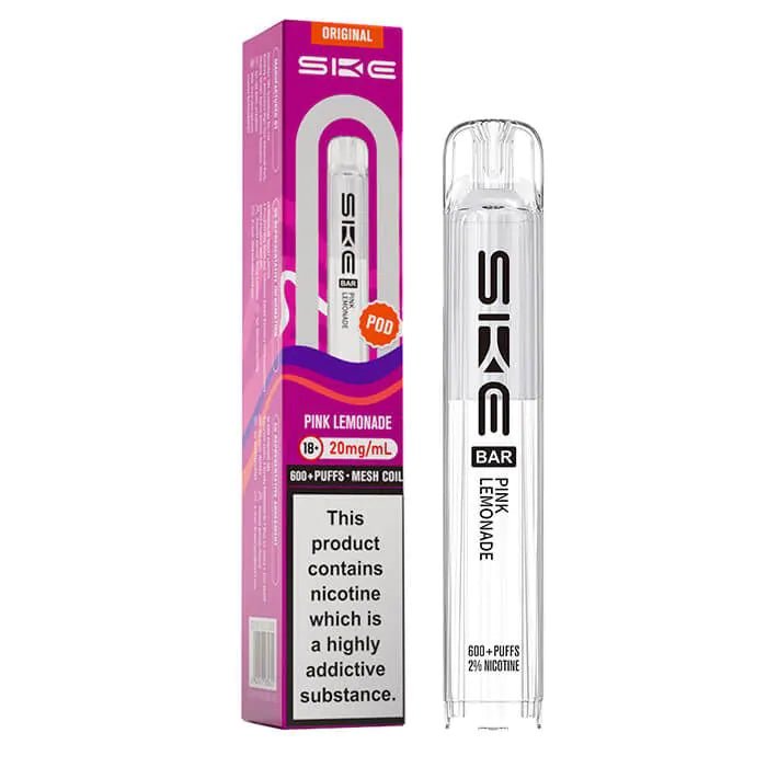 SKE Bar 600 Refill Pods | Crystal Vapes - Pink Lemonade-Planet Puff