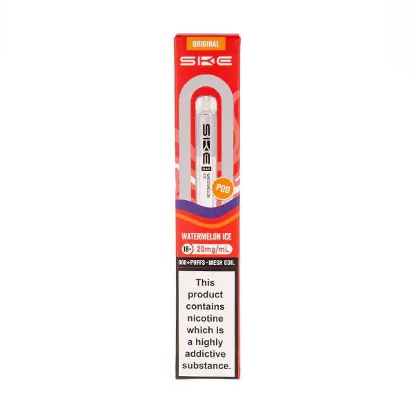SKE Bar 600 Refill Pods | Crystal Vapes - Watermelon Ice-Planet Puff
