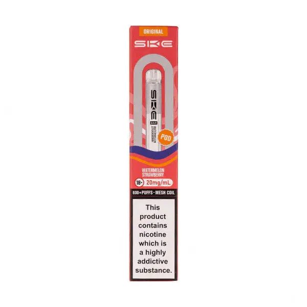 SKE Bar 600 Refill Pods | Crystal Vapes - Watermelon Strawberry-Planet Puff
