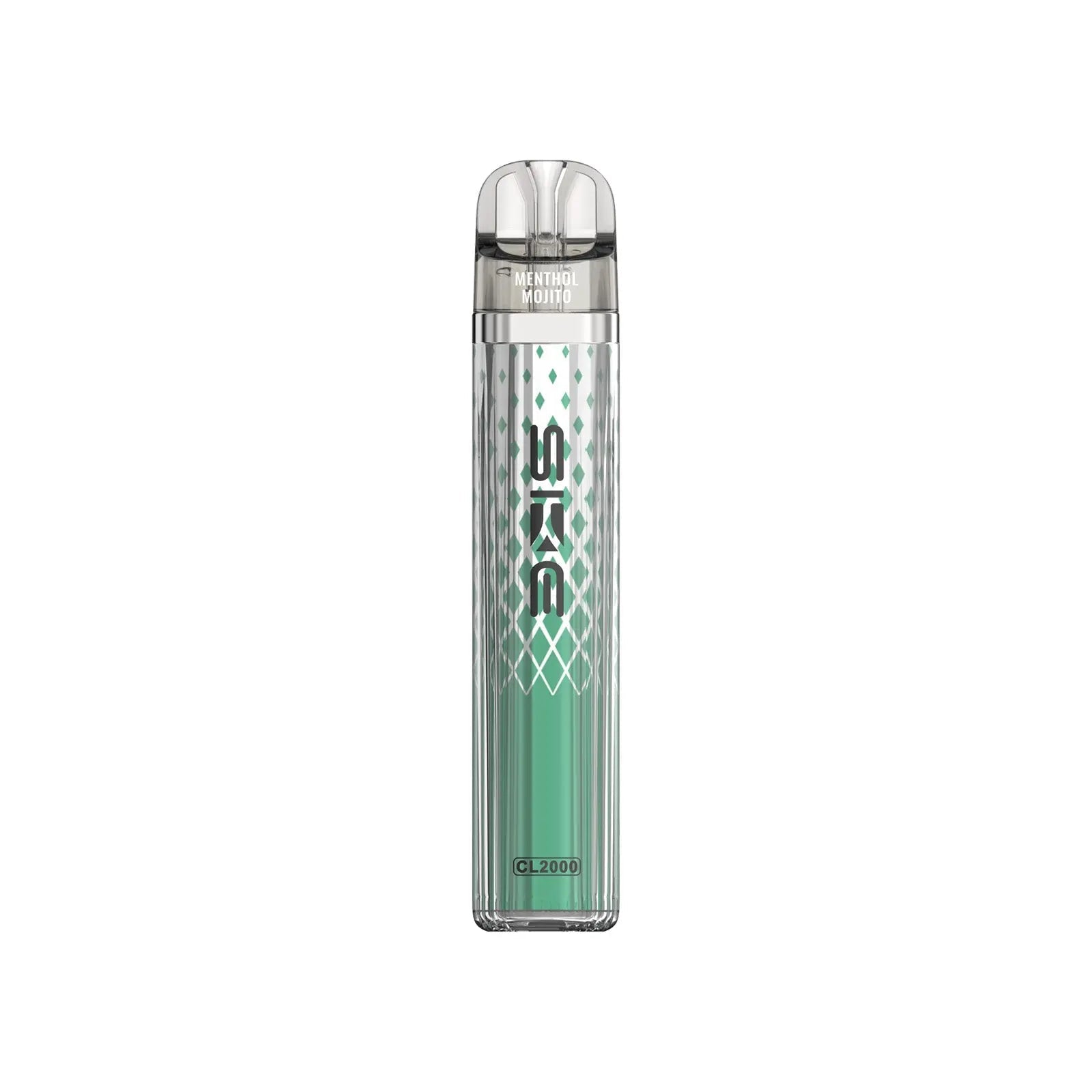 SKE CL2000 Crystal Vape Prefilled Kit -Menthol Mojito-Planet Puff