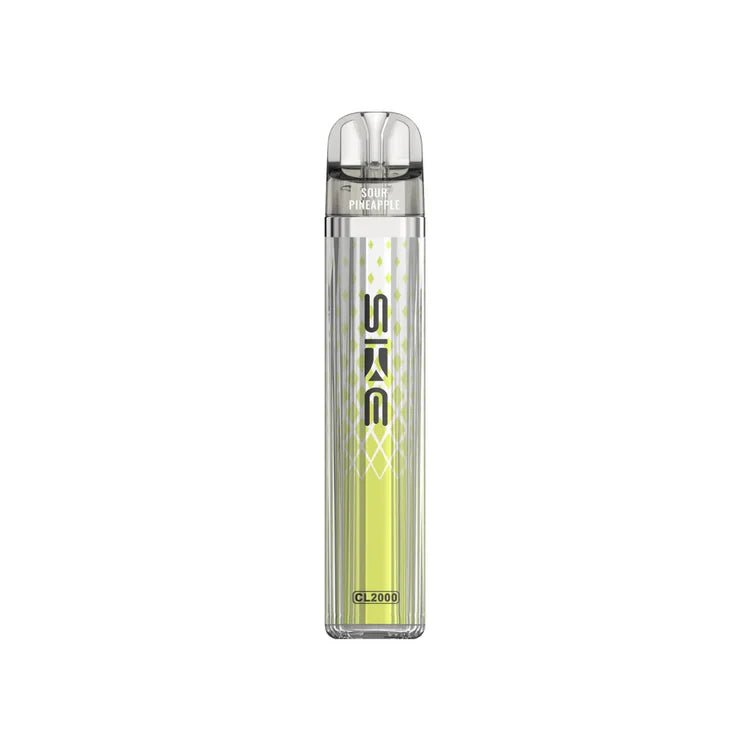 SKE CL2000 Crystal Vape Prefilled Kit -Sour Pineapple Ice-Planet Puff