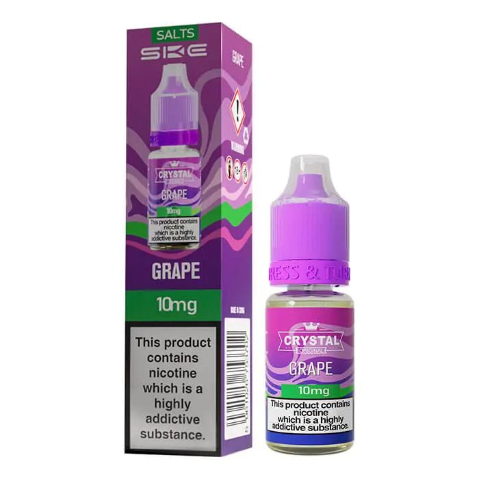 SKE Crystal Nic Salts 10ml | Crystal Vape Juice - 10mg-Planet Puff