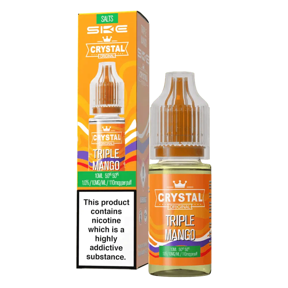 SKE Crystal Nic Salts 10ml | Crystal Vape Juice - 10mg-Planet Puff