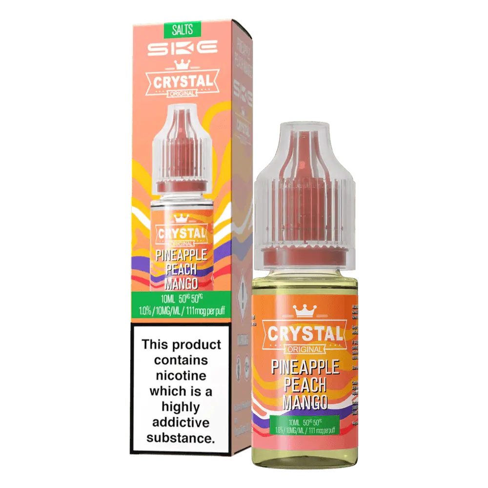 SKE Crystal Nic Salts 10ml | Crystal Vape Juice - 10mg-Planet Puff