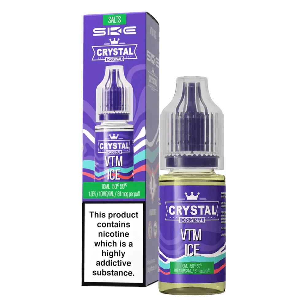 SKE Crystal Nic Salts 10ml | Crystal Vape Juice - 10mg-Planet Puff