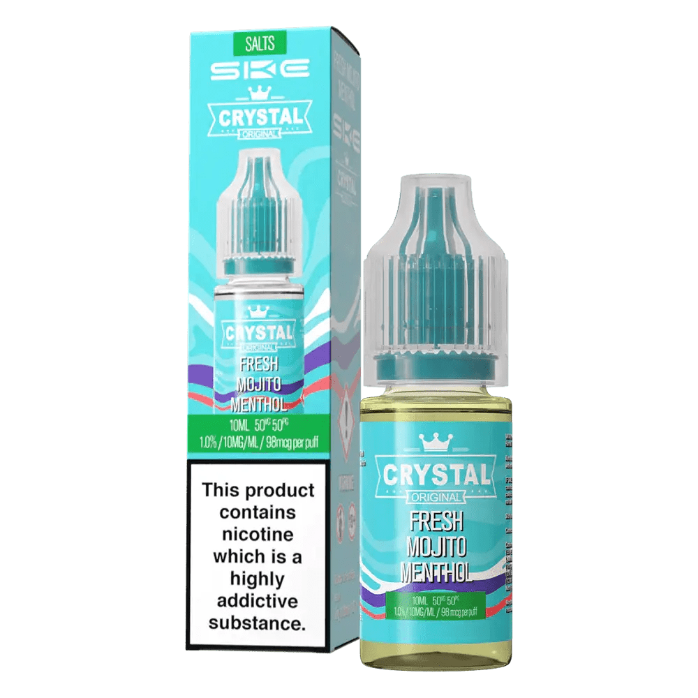 SKE Crystal Nic Salts 10ml | Crystal Vape Juice - 10mg-Planet Puff