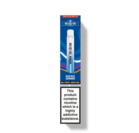 SKE Crystal Pro 600 Puffs Prefilled Vape Pod Kit | Crystal Vapes - Blue Razz Lemonade-Planet Puff