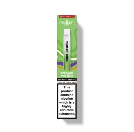 SKE Crystal Pro 600 Puffs Prefilled Vape Pod Kit | Crystal Vapes - Kiwi Passion Fruit Guava-Planet Puff