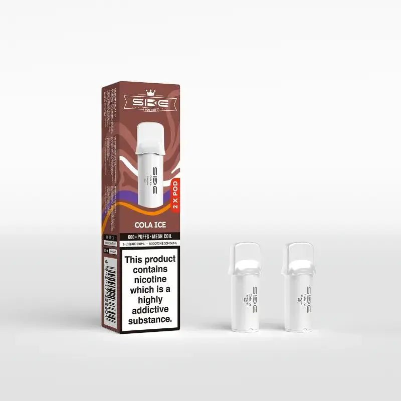 SKE Crystal Pro 600 Refill Pods - (2 Pack) - Cola Ice-Planet Puff