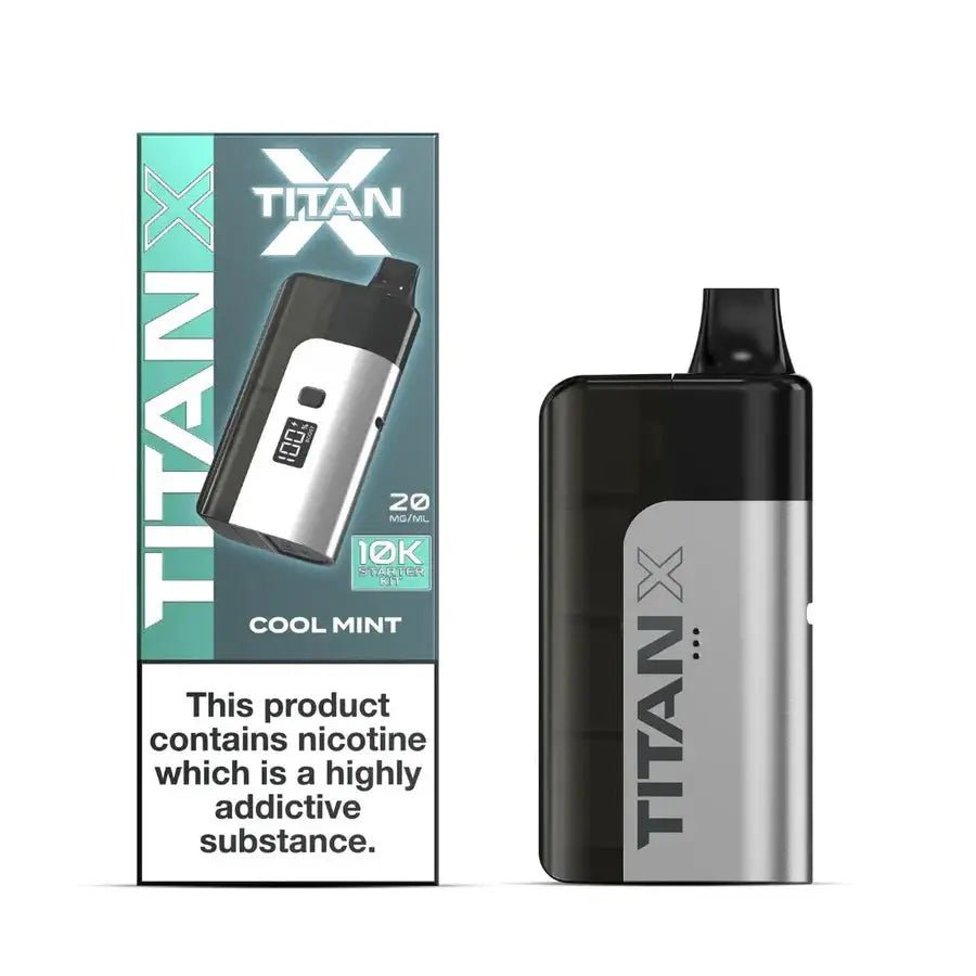 Titan X Prefilled Pod Kit | Popular Titan Vape - Cool Mint-Planet Puff