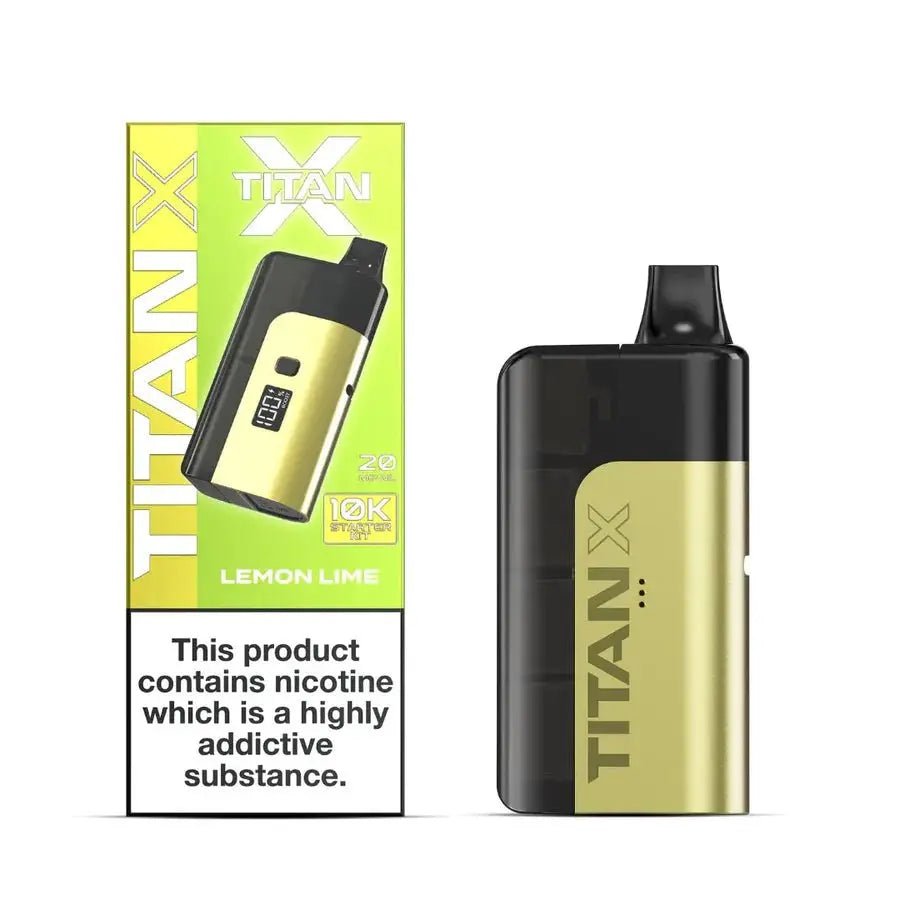 Titan X Prefilled Pod Kit | Popular Titan Vape - Lemon Lime-Planet Puff