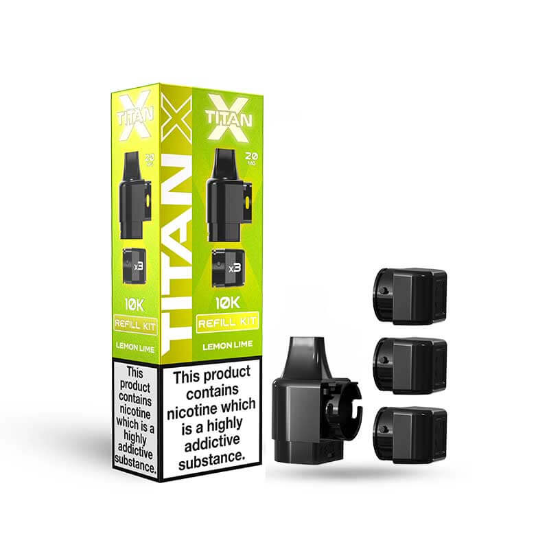 Titan X Refill Pods -Fruit Punch-Planet Puff
