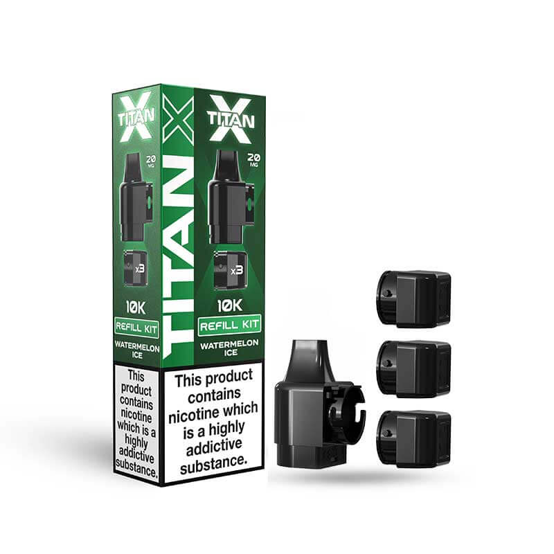 Titan X Refill Pods -Watermelon Ice-Planet Puff